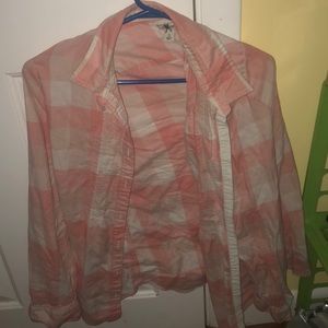 Pink LL Bean Flannel